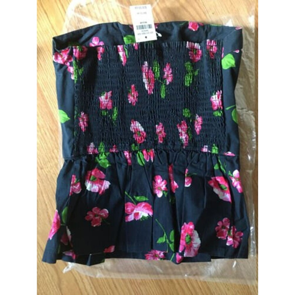 Hollister Strapless Floral Summer Tube Top Size Medium NWT - Picture 3 of 3